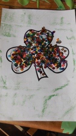 le trefle en sequins