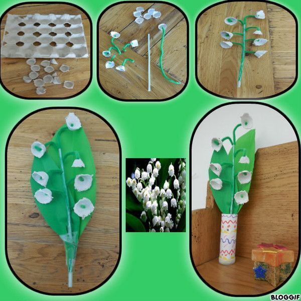 Le Muguet avec boite d'oeufs 1